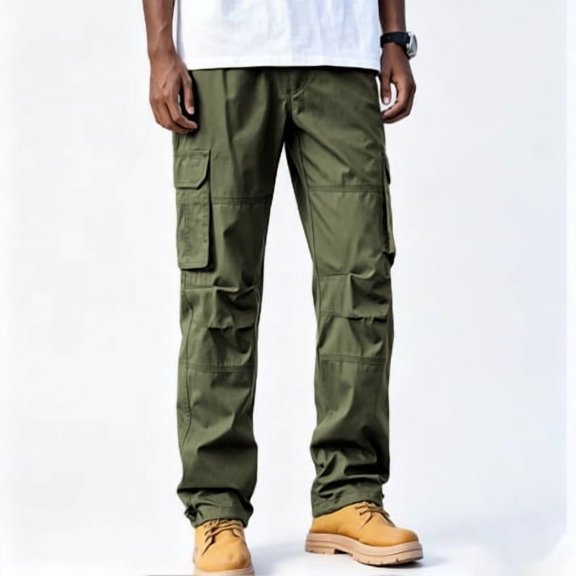 Men's Cargo Pants Stretch Regular Fit Breathable Outdoor Trousers 1‑Pack S‑XXL