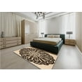 thumbnail image 4 of Ahgly Company Indoor Rectangle Patterned Blood Night Red Area Rugs, 4' x 6', 4 of 6