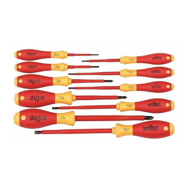 (10-Piece) Insulated SoftFinish Screwdriver Set