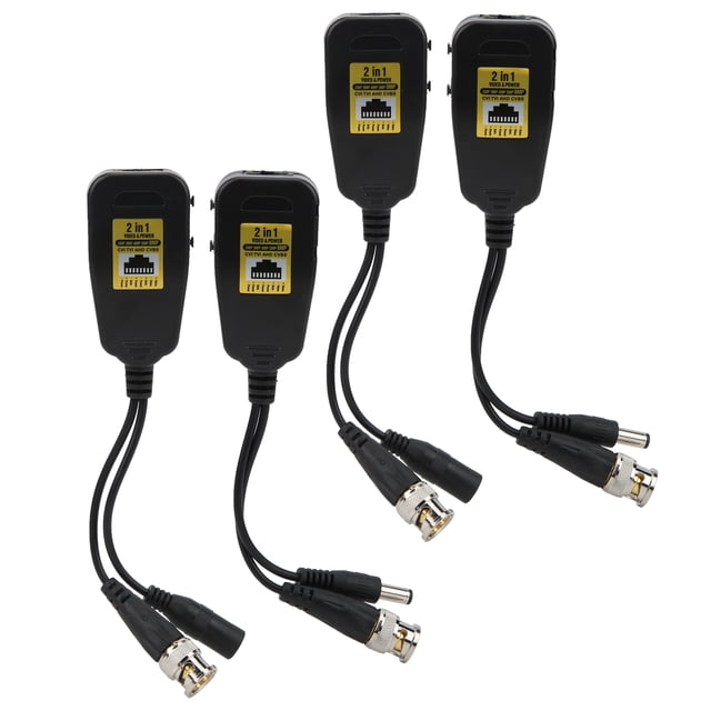Transmisor de video HD, Transmisión, Transceptor de Pequeño de Balun de Video 4pcs, Profesional para protección contra sobretensiones antiestromule