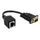 thumbnail image 1 of Adaptador VGA una RJ45 Cable de Red una VGA Conector de Cable de Red Monitor una Conector de Cable de Red Extensor VGA, 1 of 5