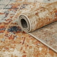 thumbnail image 6 of Superior Palani Washed Abstract Indoor Runner Rug, 2' 7" x 8', Cream/ Rust, 6 of 6