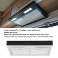thumbnail image 3 of RV Range Hood, Kitchen Range Hood DC12V Stylish Look Stainless Steel 3 Adjustable Gear  for Wagon, 3 of 7