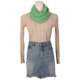 thumbnail image 3 of INSPIRAR CHIC Bufanda de Chiffon Sólido para Mujeres Ligera Suave Sheer Larga Envoltura para la Cabeza Chal Bufandas Verde Celadón 68.9x27.6 pulgadas, 3 of 7