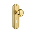 thumbnail image 7 of Nostalgic Warehouse Decnyk_Prv_234_Kh New York Solid Brass Privacy Door Knob Set - Bronze, 7 of 7