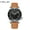 SilverShellBlackFaceBrightBrownBand, variant on Swiss Automatic Movement Men's Watch Luminous Waterproof High-End Handsome Men's Watch