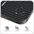 thumbnail image 4 of Stylish Texutre Case Cover for Apple iPhone 16 Pro Max, Slim Fit [Compatible with Magsafe & Accessories] Shockproof Drop Protection Anti-Scratch Anti-Slip Bumper Rugged Case for Men,Gray, 4 of 6