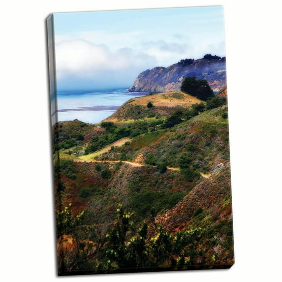 Gango Home Decor California Coast 2 by Alan Hausenflock (Ready to Hang); One 24x36in Hand-Stretched Canvas