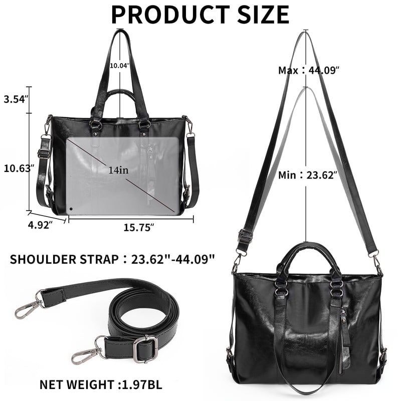 GAEKEAO Women’s Hobo Bag Waterproof Retro Shoulder Tote Handbag Luxury Outdoor Purse
