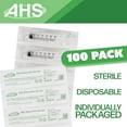 thumbnail image 2 of 3mL Luer Lock Syringe (100 Pack), Sterile, Individually Wrapped, Syringes for Liquid, Scientific Labs, Feeding Syringes for Pets, Measurement, Medicine, Dispensing, & Oral, Clear, 2 of 6