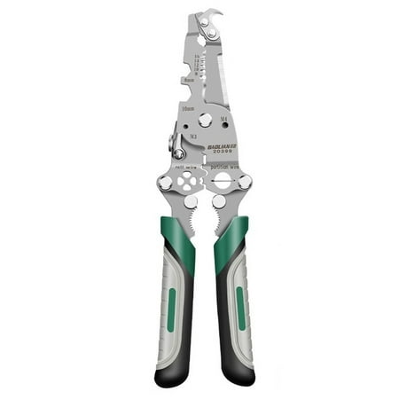 18 in 1 Foldable Wire Stripper Multifunctional Wire Stripper Foldable Crimper and Stripper Cable Cutter Pliers