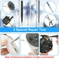 thumbnail image 6 of Joystick Replacement Kit for Oculus Quest 2, Repair Kit for Meta Quest 3 Controller, 9 in 1 Joystick Thumbstick Cap Replacement Accessories Parts Drift Repair with Tools, 6 of 6
