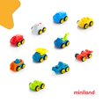 thumbnail image 2 of Miniland 27487 Ensemble Scolaire Minimobil 4 1/4 Pouces - 10 Unités / Conteneur, 2 of 6