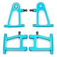 thumbnail image 1 of TAMIYA TT01 TT01D TT01E 1/10 RC Car Aluminum Alloy Front & Rear Lower Suspension Arms Set - CNC Machined Upgrade Parts, Exquisite Workmanship, Easy Installation for Car Enthusiasts, Durable, 1 of 6