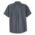 thumbnail image 6 of Yellow Rooster Men's Short Sleeve Easy Care Shirt Steel Grey/Light Stone XL, 6 of 6
