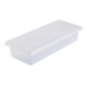 thumbnail image 1 of Contenedores Para Alimentos Caja Plástica Plana con Tapa para Cocina para Organizar el Frigorífico, Recipiente Transparente para Conservar Alimentos para Cocina, Frigorífico, Congelador, 1 of 5