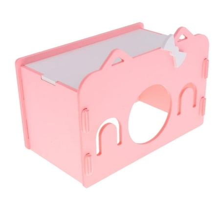 Pet Hamster Rat Small Animal Castle Sleeping House Nest Exercise Layers With Stair