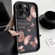 thumbnail image 2 of Funda de silicona con diseño de mariposa retro para iPhone 16, 15, 14 Pro Max Plus, 11, 12, 13 Pro, XS, 7, 8 Plus, SE, 2, X, XR, a prueba de golpes, 2 of 5