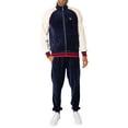 thumbnail image 5 of Fila Liston Colour Block Track Jacket, Blue, 5 of 6