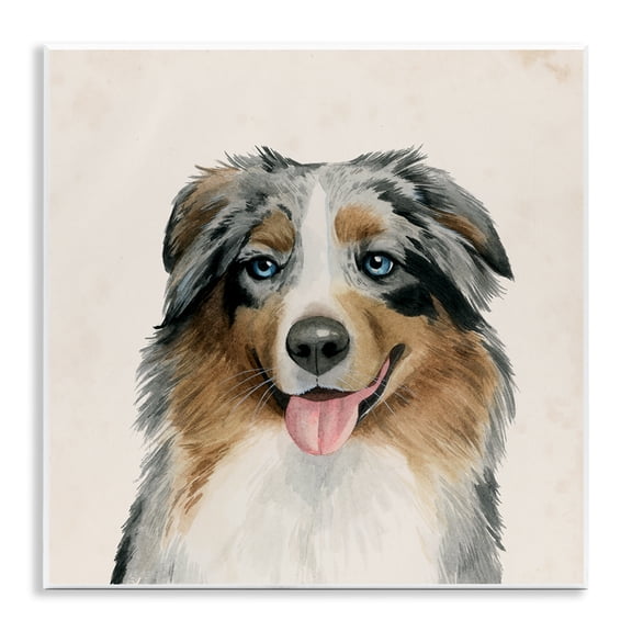 Stupell Industries Rustic Lodge Best Bud Shepard Dog Wall Plaque Art, 12 x 12, by Grace Popp