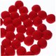 thumbnail image 5 of NUOLUX 150Ud Bola Pompom Decorativa Roja Para DIY Y Complementos, 5 of 8