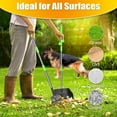 thumbnail image 5 of Pooper Scooper with Adjustable Stainless Steel Handle – Dog Waste Cleanup Tray & Rake Set for Large, Medium, Small Dogs – Durable & Easy-to-Use Yard Cleanup Tool, 5 of 6