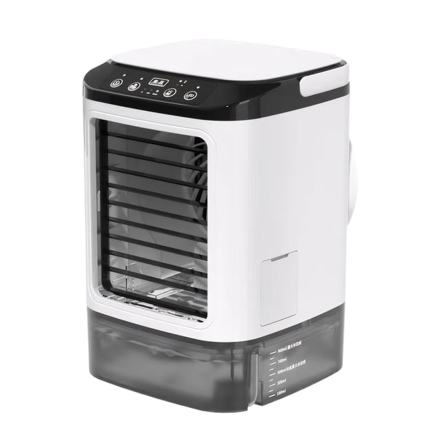 Yuarrent Aire acondicionado portátil de poco ruido y ecológico para refrigeración de habitaciones Acondicionador portátil energéticamente Accesorios para electrodomésticos
