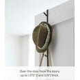 thumbnail image 5 of Yamazaki USA Inc. Yamazaki Home Smart Over-The-Door Rack Black, 5 of 7