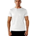 thumbnail image 3 of fatyb Men's Athletic T Shirts Short Sleeve Running Crew Neck Workout Training Tee Tops Activewear for Men, 3 of 5