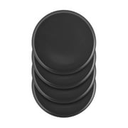 Mainstays Alessandra Matte Black Stoneware Dinner Plate