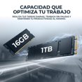 thumbnail image 4 of Laptop LENOVO IdeaPad 5 16AHP9 2 en 1 AMD Ryzen 7 8845HS 16GB LPDDR5X SSD 1TB Pantalla 16" Touch IPS WUXGA Windows 11 Teclado Ingles, 4 of 6