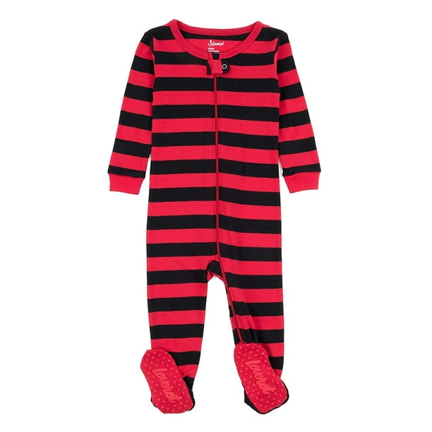 Leveret Leveret Kids Pajamas Baby Boys Girls Footed Pajamas Sleeper