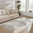 thumbnail image 2 of BoutiqueRugs Mahsa Farmhouse Area Rug - Cream, Black - 8'10" x 12', 2 of 13
