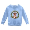 thumbnail image 4 of Sweat à Capuche Imprimé de Noël pour Filles, Manches Longues, Col Rond, Chaud, pour Enfants, Manteau d'Hiver Confortable, 4 of 4
