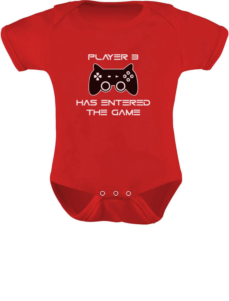 Born to play playstation Baby funny vest bodysuit grow  personalised gift 