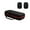 Black, variant on Wireless Microphone Case Storage Box Double Handheld Mic Travel Box with Windscreen for Karaoke Singing Party Accessory
