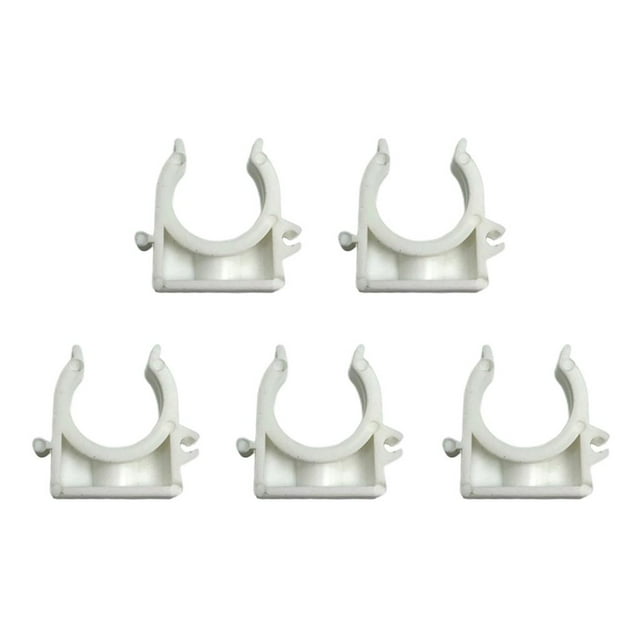5 uds PPR polipropileno en forma de U tubo manguera abrazadera Clip accesorios 25 mm kusrkot Abrazaderas de manguera PPR