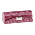thumbnail image 5 of PU Leather Lipstick Case with Mirror Makeup Bags - Red, as described Brown, 5 of 7