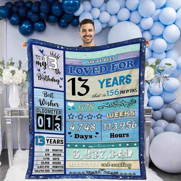 LHSHID 16 Year Old Girl Gifts for Birthday Blanket 16th Birthday Gifts for Teen Girls Blankets for Daughter Niece Quinceanera Gifts Blanket 16th Birthday Decorations for Girls 50x60in