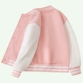 thumbnail image 6 of LYHao Boys Stylish Baseball Jacket Color Long Sleeve Open Front Casual Coat For Kids Unisex Outerwear Boys Jacket Coats,Sizes 7-8 Years, 6 of 7