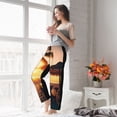thumbnail image 5 of Honiee Hawaiian Sunset Beach for elegant Women's Lounge Pants and Pajama Pants, crafted for ultimate comfort in your sleepwear essentials-Small, 5 of 6