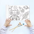 thumbnail image 1 of Rollo de dibujo para niños, papel de libro para colorear, juguete educativo, póster para colorear, pintura de lápiz de colores, desplazamiento de Espacio de ensueño, 1 of 8