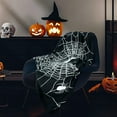 thumbnail image 2 of Halloween Blanket Haunted Halloween Throw Blankets Black Spider Webs Moon Dreamcatcher Flannel Halloween Blankets and Throws, 2 of 5