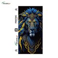 thumbnail image 4 of TUOLI 3D Animal Back Película protectora Pegatinas para teléfono Cubierta de piel para teléfono inteligente TL168 TL568 TL518 TL168Plus Máquina de corte, 4 of 5