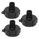 thumbnail image 4 of 3 piezas de conector de tanque IBC, rosca G3/4, adaptador de drenaje de plástico ABS, accesorio de válvula de repuesto S60x6, 4 of 12
