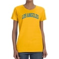 thumbnail image 2 of Wild Bobby Los Angeles LAR American Football Cities | Classic Varsity College Style Fantasy Fan, Trendy Team Streetwear Sports Womens Graphic T-shirt, 2 of 6