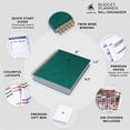thumbnail image 2 of Organizador de Presupuesto Clever Fox y Facturas Mensuales Tamaño Grande Verde Oscuro, 2 of 3