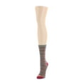 thumbnail image 2 of MeMoi Scattered Stripes Wool Crew Socks - Womens - Female, 2 of 2