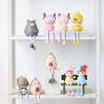 thumbnail image 3 of Coofit 2PCS Resin Ornament Creative Lovely Long Leg Tabletop Ornament Desk Decoration, 3 of 7