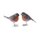 thumbnail image 5 of Estatua de pájaro de resina para jardín, figuritas de pájaros falsos divertidas, adornos, escultura de pájaro para decoración para sala de estar,, 5 of 9